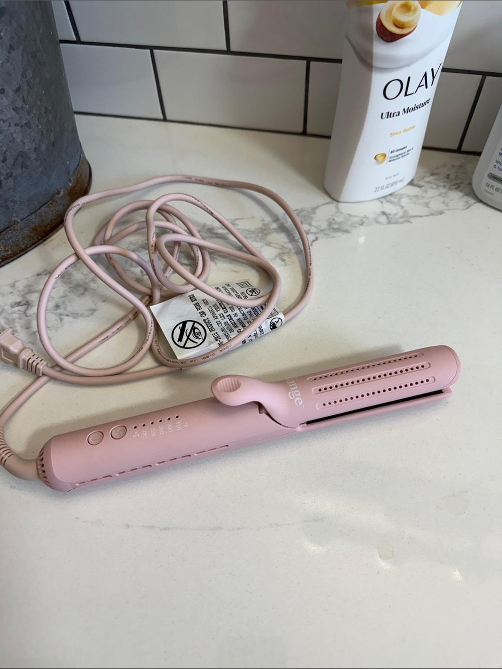 L’ange curling airflow flat iron